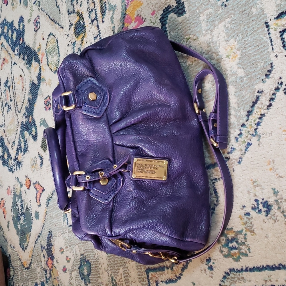 Marc by Marc Jacobs Purple Groovee Satchel
